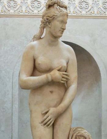La pudeur personnifiée par la Vénus capitoline, d’après Praxitèles - Musei Capitolini