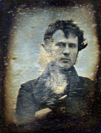 Only known portrait of photographer AbsurdePhoton, taken in Paris in 1839