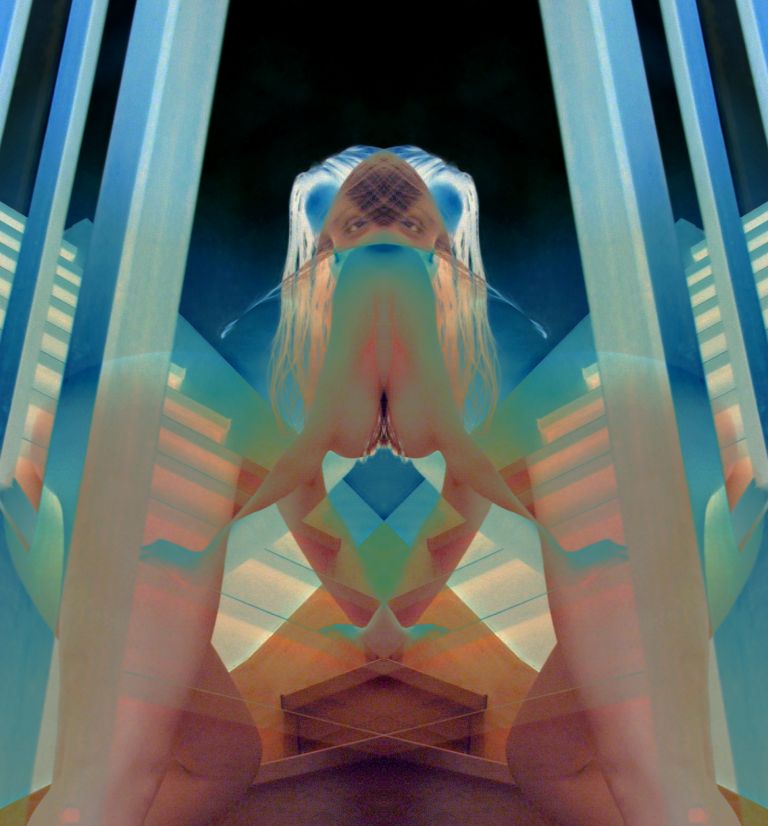 Montage Rorschach Technophile 02 Dieu ©AbsurdePhoton