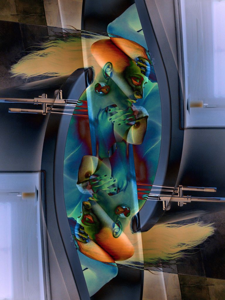 Montage Rorschach Technophile 08 Dame de pique ©AbsurdePhoton