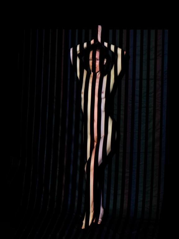 Nu Radmila Projections Bandes 14 Noir et Blanc Danse Hindoue ©AbsurdePhoton